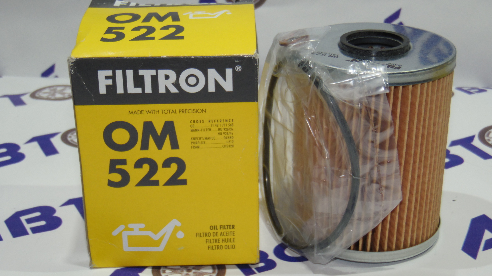 Фильтр масла OM522 FILTRON